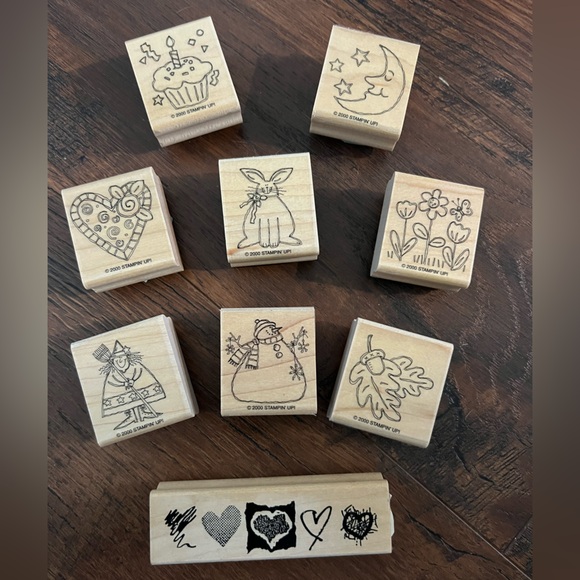 Collection of 17 Rubber Stamps - Picture 2 of 7